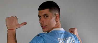 Lazio officially announce the signing of Red Bull Salzburg's Serbia international striker Petar Ratkov..