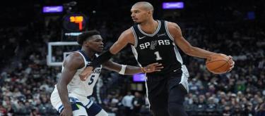 Edwards' 55 points were not enough to save the Spurs from defeat; the Spurs narrowly defeated the Timberwolves 126-123.