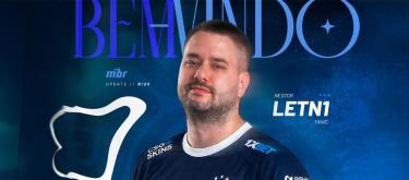 反恐精英2：MIBR正式宣布G2 Ares教练LETN1签约。