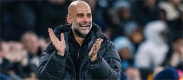 Guardiola is satisfied with Manchester City's performance after they successfully advanced to the League Cup final.