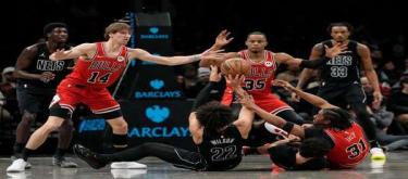 克拉克斯顿爆发28分 篮网以123-115战胜公牛