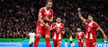 Kompany praised Bayern for seizing their opportunities well as they advanced to the German Cup semi-finals.