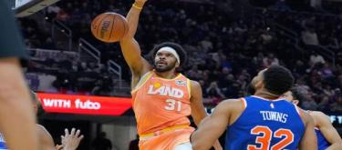 Mitchell scored 23 points and Harden added 20, as the Cavaliers defeated the Knicks 109-94.