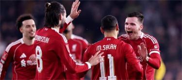 FA Cup – Robertson's goal helps Liverpool beat Wolves 3-1