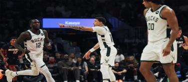 阿德托昆博31分仍难挽败局 热火以112-105战胜雄鹿