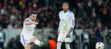 John McGinn admitted that he was very happy to be back on the court.