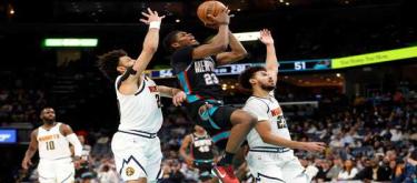 约基奇29分仍难救主 灰熊以125-118拿下掘金