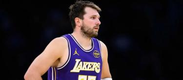 Doncic says he's not focusing on the playoffs for now, and that he's prioritizing playing each game well.