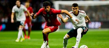 Although Roberto Martinez expressed his disappointment at the team's failure to score, he still acknowledged the team's progress during the match.