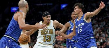 NBA – Baylor Sherman scores 30 points as Boston Celtics defeat Orlando Magic 113-108.