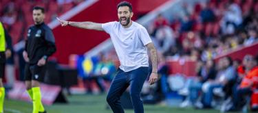 Carlos Colberán was pleased that his team did not give up during the match, but instead played with great passion.