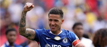 FA Cup – Enzo's header seals Chelsea's 1-0 victory over Leeds United and a place in the final.