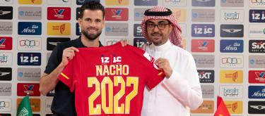 Al-Qadsiah completes contract extension with former Real Madrid defender Nacho Fernández..