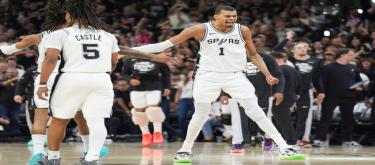 文班亚马33分闪亮全场 马刺以103-82轻取雷霆扳平总比分2-2